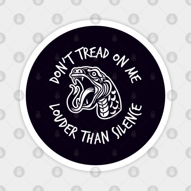 Don't tread on me Magnet by artslaves
